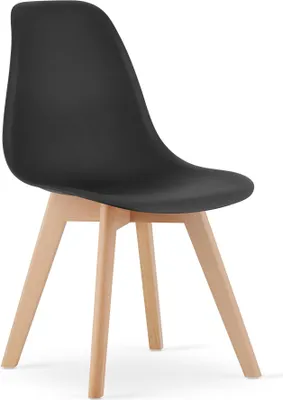 Productafbeelding van Stoel - Leobert - Kito - Zwart - 46 X 54,5 X 80 Cm