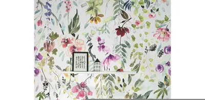 Produktbild von Coloray Fototapete 104x70 cm Latextapete Magicstick - Blumen lässt blassen Blumen
