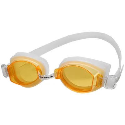Produktbild von AQUA SPEED Kinder/Jugend - Schwimmbrille Asti orange/transparent Taucherbrille