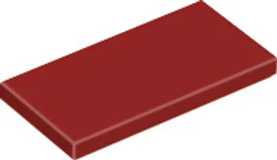 Produktbild von 25 Stück LEGO Teil Nr. 87079 in Dunkelrot (Dark Red)