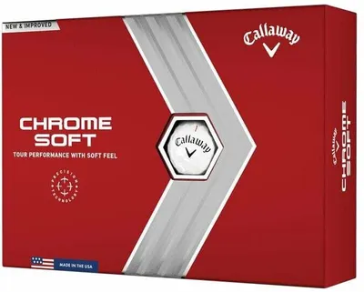 Produktbild von Callaway Chrome Soft White Basic Golfball