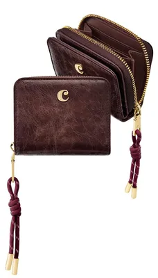 Image de Cacharel Portefeuille avec flap Philomène Burgundy