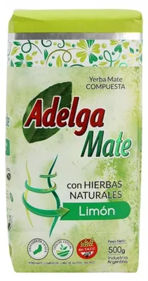 Zdjęcie produktu dla Yerba Mate Adelga Mate Limon Cytrynowa 500g 0,5kg