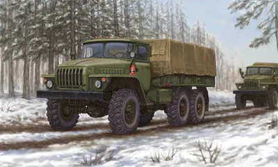 Produktbild von Trumpeter Russian URAL-4320 Truck 1:35, 01012