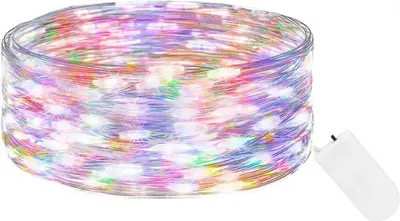 Immagine prodotto di Catena LED Nano - 2 m, 20 LED, 2xCR2032, multicolore