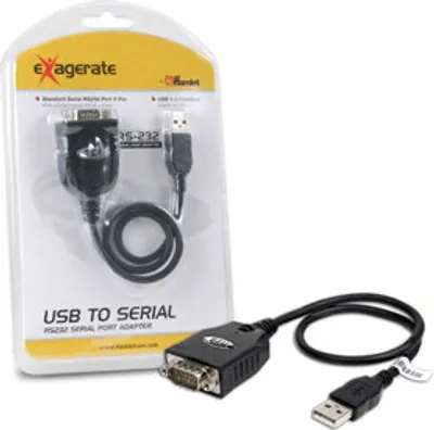 Immagine prodotto di Hamlet Cavo adattatore da Usb a Seriale RS-232