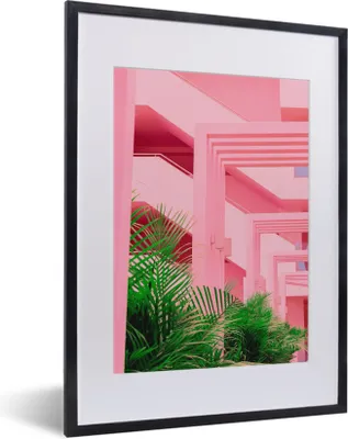 Produktbild von MuchoWow® Gerahmtes Poster Sommer - Pflanzen - Garten 30x40 cm - Poster mit Schwarzem Bilderrahmen Wandposter Rahmen Foto Bilder - Wandposter Schlafzimmer
