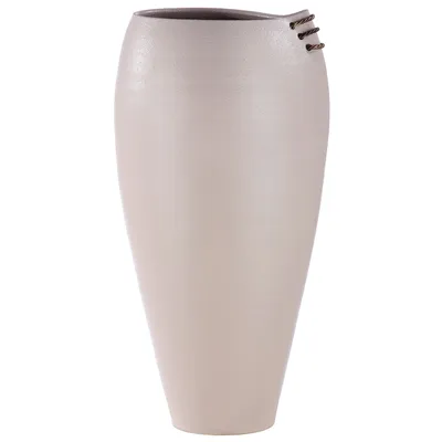 Immagine prodotto di Gilde Vase, groß, konisch, "Coimbra", Keramik, grau, VE 1, H. 82 cm, D. 34 cm 28992