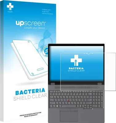 Produktbild von upscreen Schutzfolie für Lenovo ThinkPad P16 Gen 2 Touch Displayschutz Displayschutzfolie Folie Klar antibakteriell