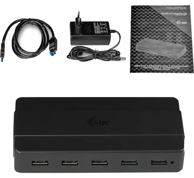 Produktbild von i-tec USB 3.0 Charging HUB 7 Port + Power Adapter