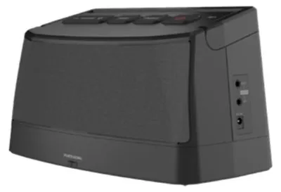 Obrázok produktu pre TechniSat ISIBOX 1, 4 W, Káblový a bezdrôtový, Prenosný stereo reproduktor, Čierna, TV, Zabudovaná batéria