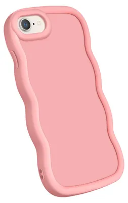 Image de Avizar, iPhone 7, 8, SE 2020 & SE 2022 Housse en silicone antichoc, Rose