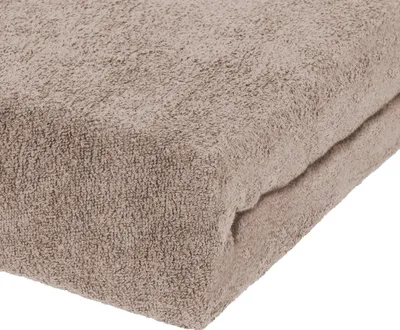 Produktbild von Frottee Spannbettlaken Sand 200 X 220 + 40 CM