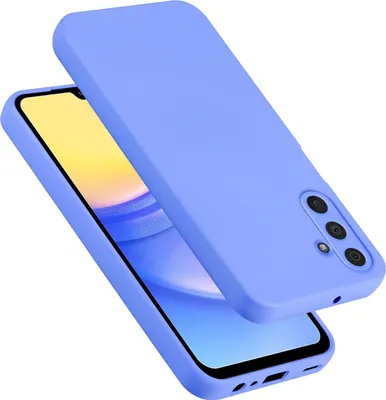 Produktbild von Cadorabo Hülle für Samsung Galaxy A15 Hülle Silikon Handyhülle Case aus flüssigem Silikon, Kratzfeste und stoßfeste Schutzhülle für Samsung Galaxy A15