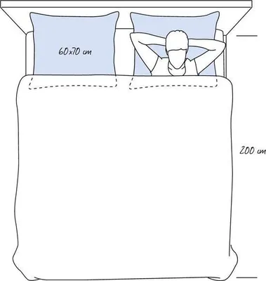 Image de Heckettlane Heckettlane Pillow - Oreiller en plumes et duvet - Cool Pillow - 60 x 70 cm - pour les personnes dormant sur le dos, sur le côté ou sur le ventre - 1 pièce