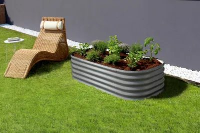 Produktbild von Vitavia Hochbeet "Terra 401" granit 40 cm Modell "Basic"