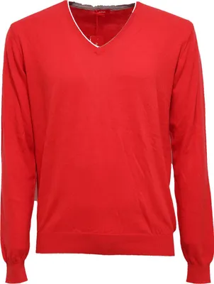 Produktbild von 1325X ALTEA roter Pullover Baumwolle/Kaschmir Mann