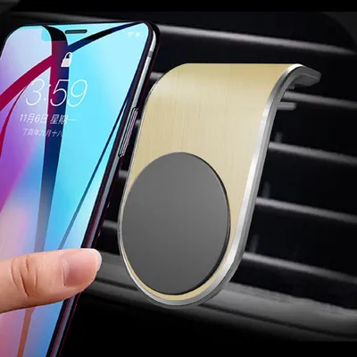 Produktbild von Auto Magnetisch Handyhalterung KFZ Lüftungsgitter Halterung Gold iPhone, Samsung, Huawei, Xiaomi, Oneplus, Sony Xperia, Oppo