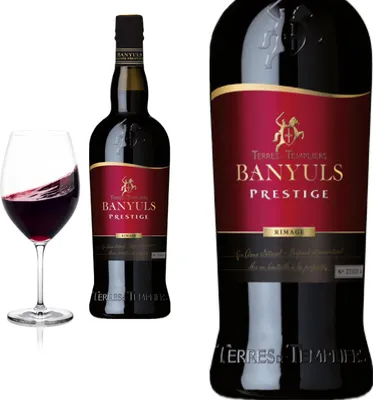 Produktbild von 2021 Banyuls RIMAGE PRESTIGE Terres des Templiers - Rotwein, demi-doux