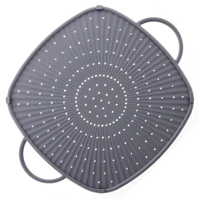 Immagine prodotto di Coperchio in silicone per pentole, 31 x 31 cm, grigio