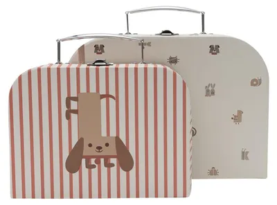 Obrázek produktu pro Jollein 059-595-68154, Toy storage suitcase, Vícebarevný, Volně stojící, Chlapec/děvče, Obdélníkový, Karton
