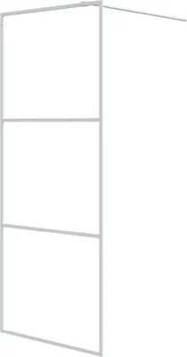 Obrázek produktu pro vidaXL Sprchová zástěna pro sprchový kout White 80x195 cm ESG Clear Glass