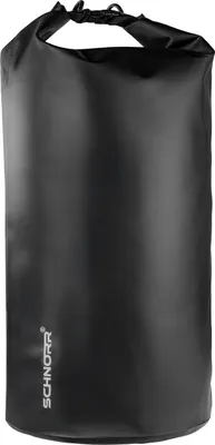 Immagine prodotto di SCHNORR Drybag 100L Nero - sacca impermeabile 1000D con chiusura a rotolo