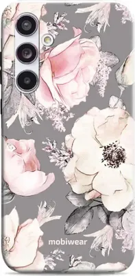 Produktbild von Handyhülle für Galaxy A55 5G, Mobiwear Elite Pro, Rosa-Blumig