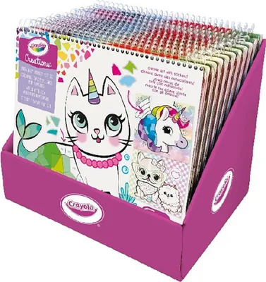 Produktbild von Crayola 04-6229, Aufkleberbuch, 8 Jahr(e), Mehrfarbig