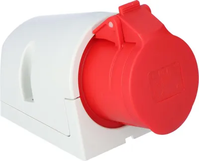 Obrázok produktu pre Pevná zásuvka 16A 400V 3P+Z+N IP44