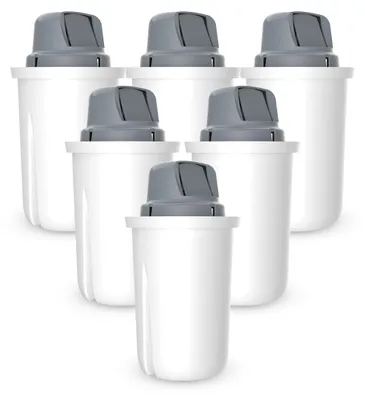 Zdjęcie produktu dla ZESTAW 6 filtrów do twardej wody AGD+ do dzbanka wkład Dafi Classic