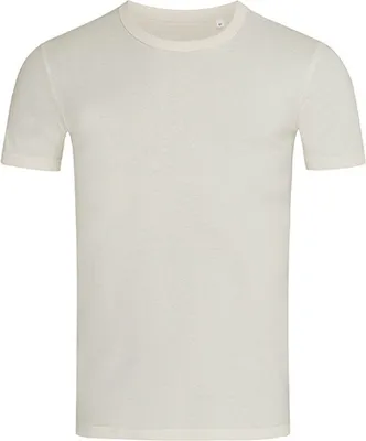 Produktbild von Stedman ST9020 | Crew Neck Herren T-Shirt Morgan - Farbe: Cream White - Größe: XL