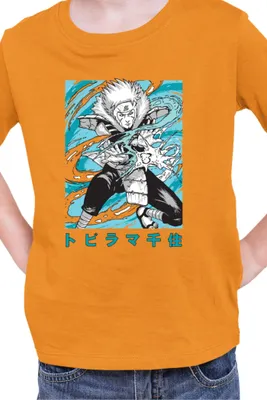 Produktbild von Kinder T-Shirt Naruto Tobirama Senju, 5-6 Jahr - 116 / Orange