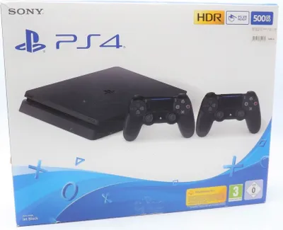 Produktbild von Playstation 4 Grundgerät 500GB Slim + 2.Controller