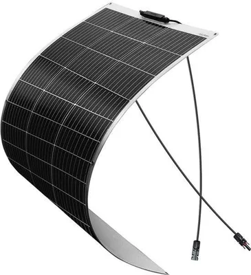 Imagen del producto de Kit de panel solar de 120W - Flexible, monocristalino, para sistemas de 12 voltios y energía solar