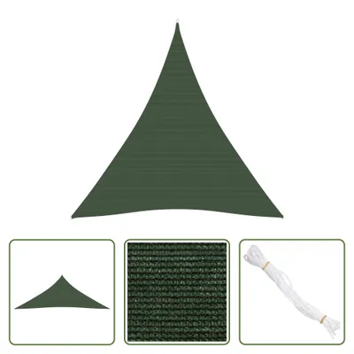 Immagine prodotto di The Living Store Tenda da sole 160 g/m² Verde scuro 4x5x5 m HDPE