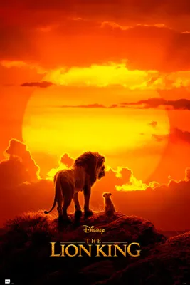 Image de Le Roi Lion - Affiche de cinéma - Dimensions : 61 x 91,5 cm