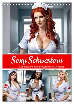 Produktbild von Sexy Schwestern (Wandkalender 2027 DIN A4 hoch), CALVENDO Monatskalender
