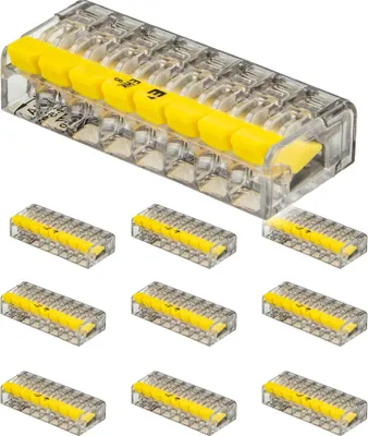 Produktbild von ELTROPA Steckklemme (10 Stück) Typ EHK - Klemme für 8 flexible & Massivleiter 0,2 bis 2,5 mm²