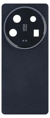 Produktbild von Clappio, Xiaomi 14 Ultra kompatibler Akkudeckel mit Klebefolie, Schwarz