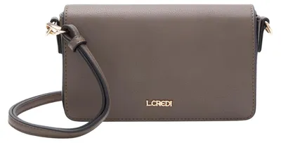Immagine prodotto di L.CREDI borsa a tracolla pochette Jane Clutch Dark Taupe marrone scuro