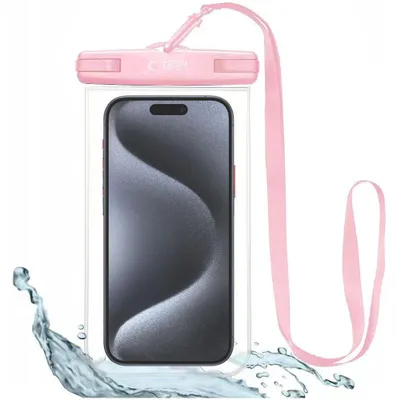 Image de Tech-Protect Uwc7 Universal Waterproof Case 6.9 Inches Pink