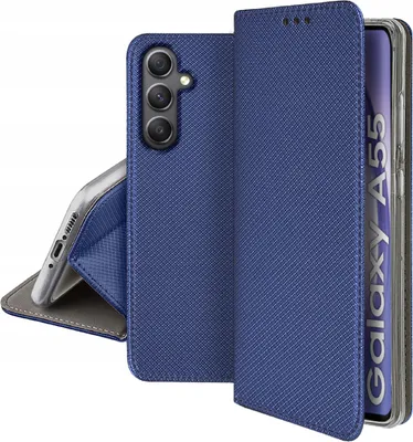 Obrázok produktu pre Puzdro Samsung Galaxy A55 | A55 5G SMART MAGNET CASE WALLET + 9H SKLO