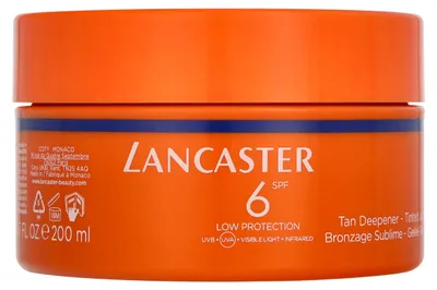 Produktbild von Lancaster Sun Beauty, Sonnenschutzgel, Körper, Topf, Feuchtigkeitsspendend, Schutz, normale Haut, 200 ml