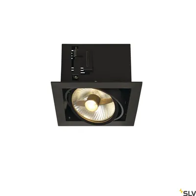Produktbild von SLV 115540 KADUX 1 ES111 Downlight mattschwarz max. 75W