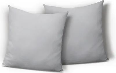 Produktbild von 2er Pack Kissenbezug Kissenhülle 40x40 cm silber Uni Jersey Baumwolle Set
