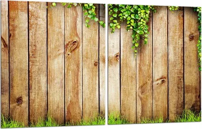 Produktbild von Herdabdeckplatten 2x40x52 Glaskeramikkochfeld 2-Teilig Glas Spritzschutz Holz