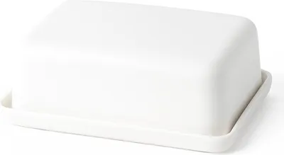Produktbild von Butterdose Keramik weiß Miamio