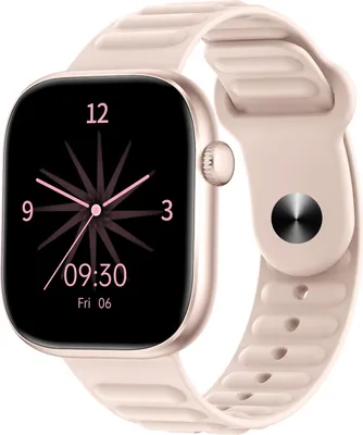 INF Multifunktionale Smartwatch mit Bluetooth Anrufen, Herzfrequenz & Schlafüberwachung Rosa