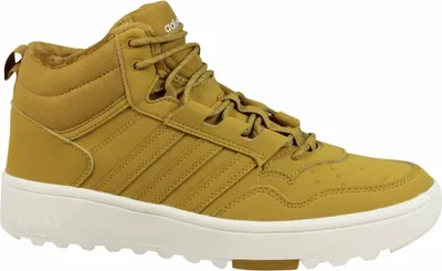 A single brown Adidas shoe is shown against a white background.